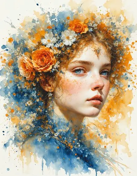 Portrait Photography,Girl,Physical/Facial feature,Checkpoint,SD 3.5M