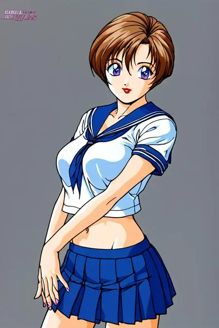 Anime Style,Girl,LoRA,Pony
