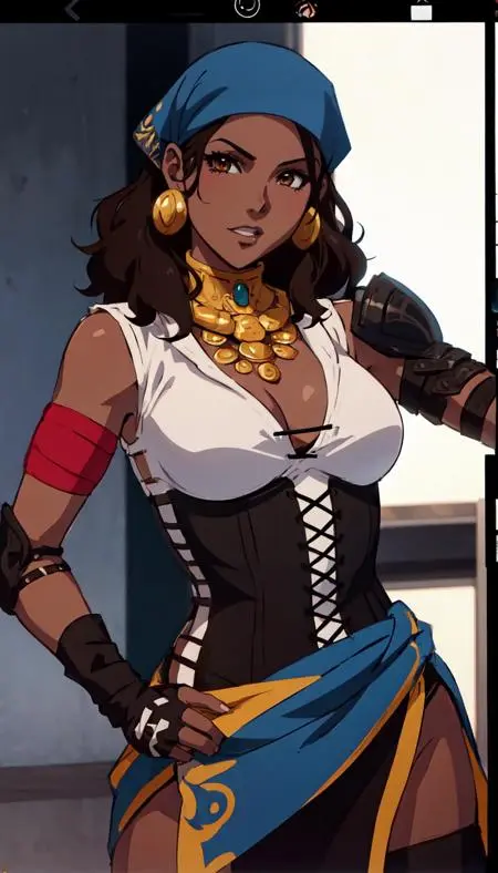 Anime,CGI style,Anime Character,LoRA,SD 1.5