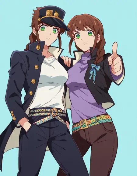 Anime Character,Girl,Physical/Facial feature,LoRA,Pony