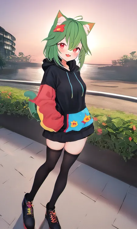 Anime Style,Girl,LoRA,SDXL