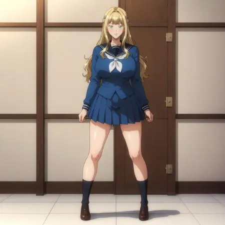 Anime,Girl,Physical/Facial feature,LoRA,Pony