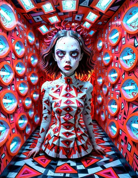 Illustration,Classic Painting,Girl,LoRA,SDXL