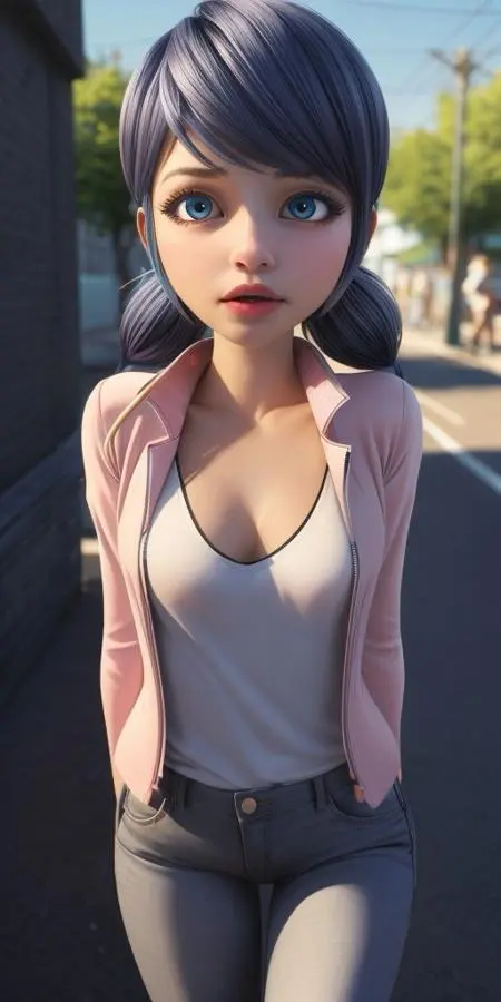 CGI style,Anime Character,Girl,LoRA,SD 1.5