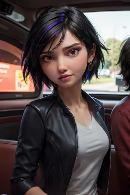 Anime Style,Girl,Style Boost,LoRA,SD 1.5