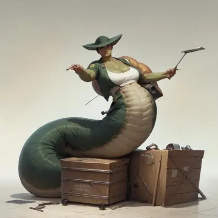 Anime,CGI style,Animal,LoRA,Pony