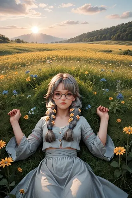 CGI style,Anime Character,Girl,LoRA,SDXL