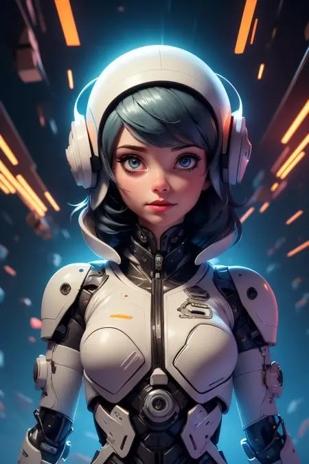 Cartoon style,Digital Painting Media,Girl,Checkpoint,SD 1.5