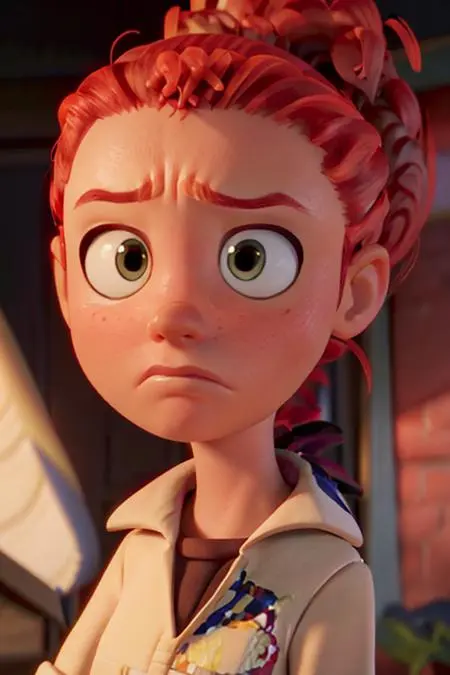 CGI style,Anime Character,Girl,LoRA,SD 1.5
