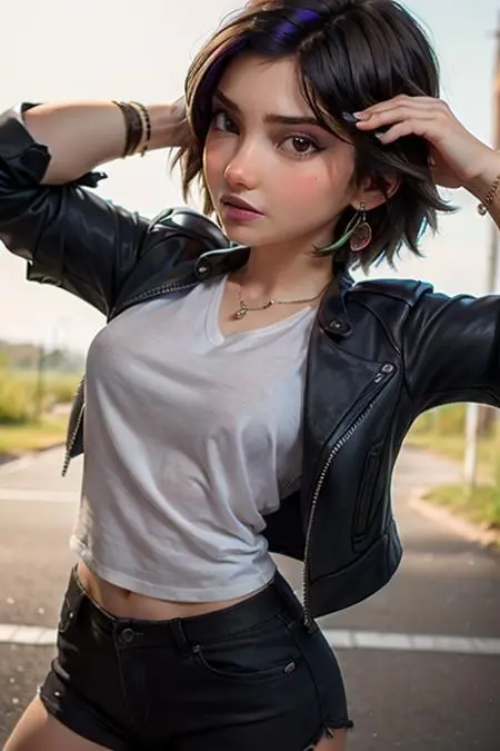 Anime Style,Girl,Style Boost,LoRA,SD 1.5