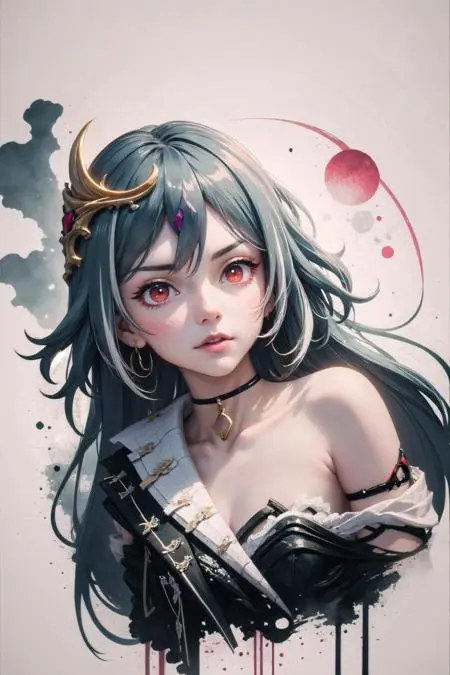 CGI style,Anime Character,Girl,LoRA,SD 1.5