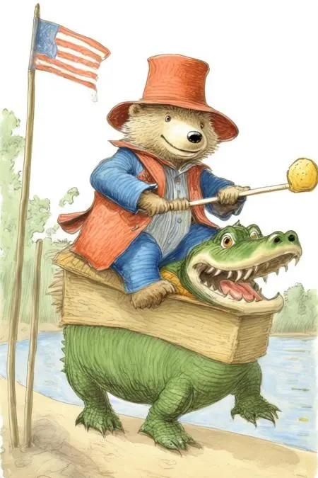 Hand-Drawn,Kids' Illustration,Girl,LoRA,SDXL