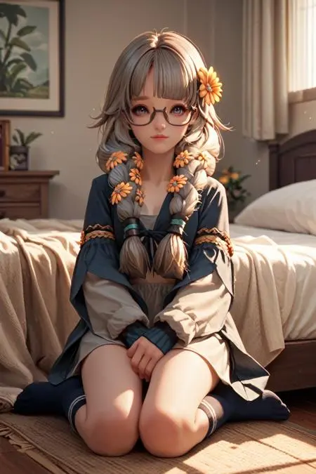 CGI style,Anime Character,Girl,LoRA,SDXL
