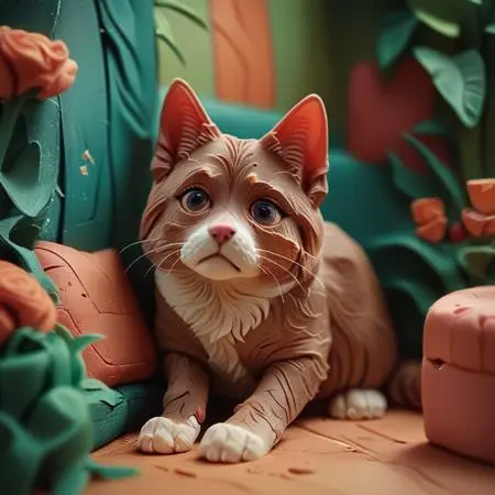 Cartoon style,Craft Style,Digital Painting Media,LoRA,SDXL