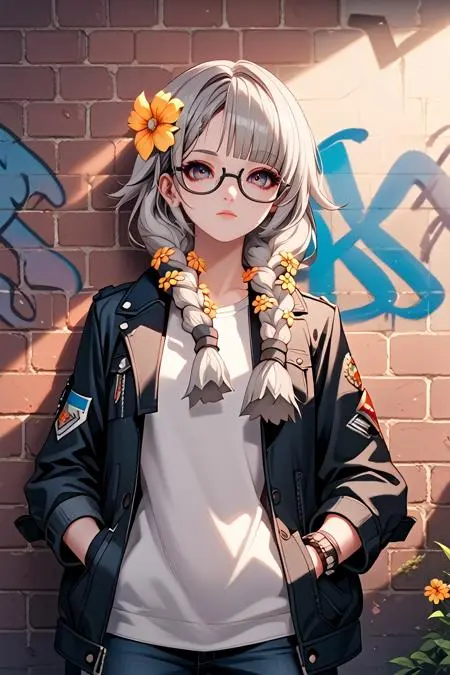 CGI style,Anime Character,Girl,LoRA,SDXL
