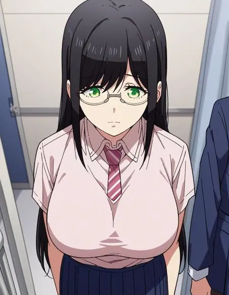 Anime Style,Girl,Physical/Facial feature,LoRA,Pony