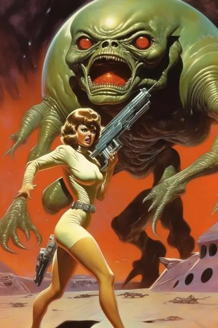 Hand-Drawn,Traditional Painting Media,Girl,LoRA,SDXL