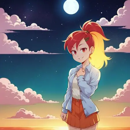 Anime,Anime Style,Girl,LoRA,Pony