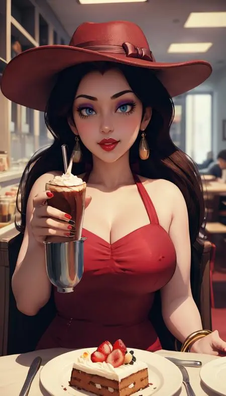 CGI style,Anime Character,Girl,LoRA,SD 1.5