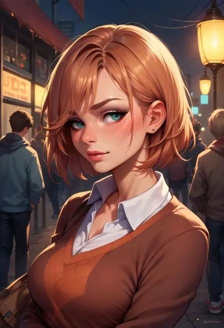 Anime Style,Girl,LoRA,Pony