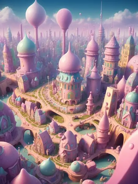 CGI style,Anime Style,Girl,LoRA,SD 1.5