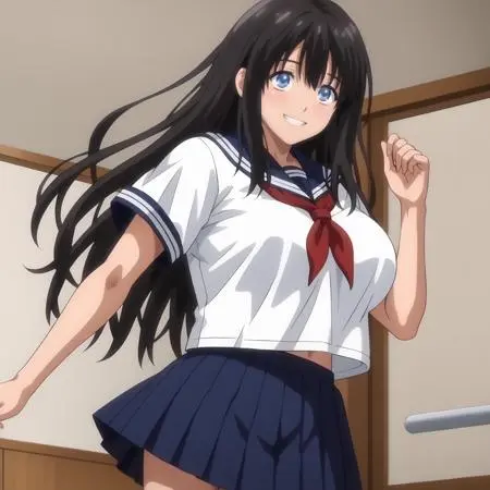 Anime Style,Girl,Object Enhance,LoRA,Pony