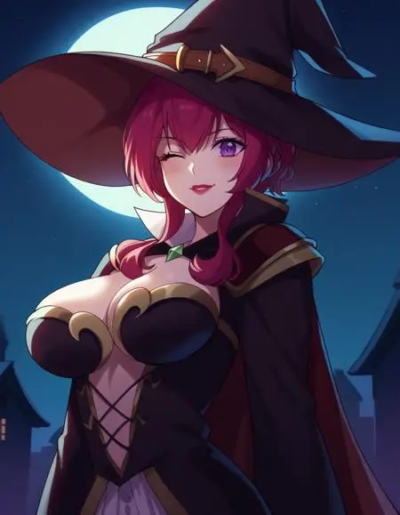 Anime Style,Girl,Physical/Facial feature,LoRA,Pony