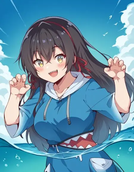 Anime Style,Girl,Physical/Facial feature,LoRA,Pony