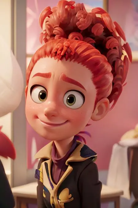 CGI style,Anime Character,Girl,LoRA,SD 1.5