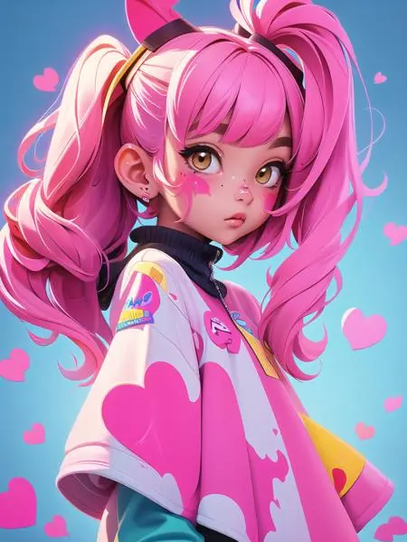 CGI style,Anime Style,Girl,Checkpoint,SD 1.5