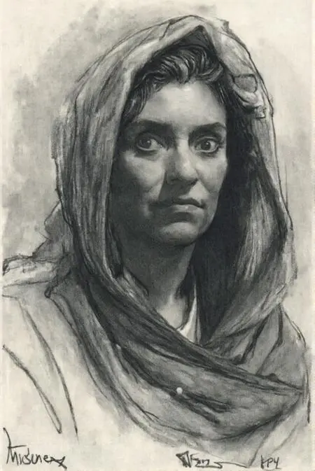 Digital Painting Media,Girl,Style Boost,LoRA,FLUX.1