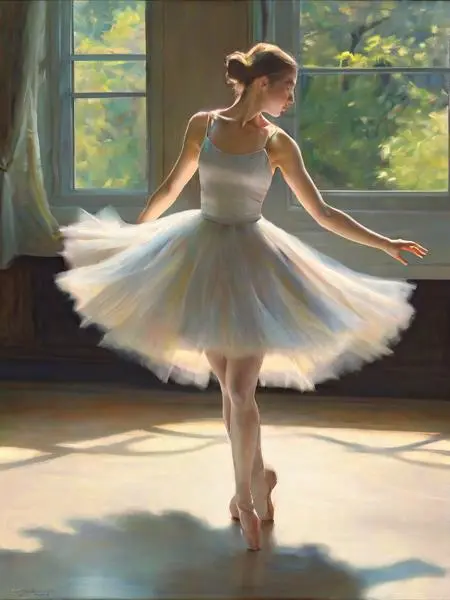 Hand-Drawn,Traditional Painting Media,Girl,Checkpoint,SDXL