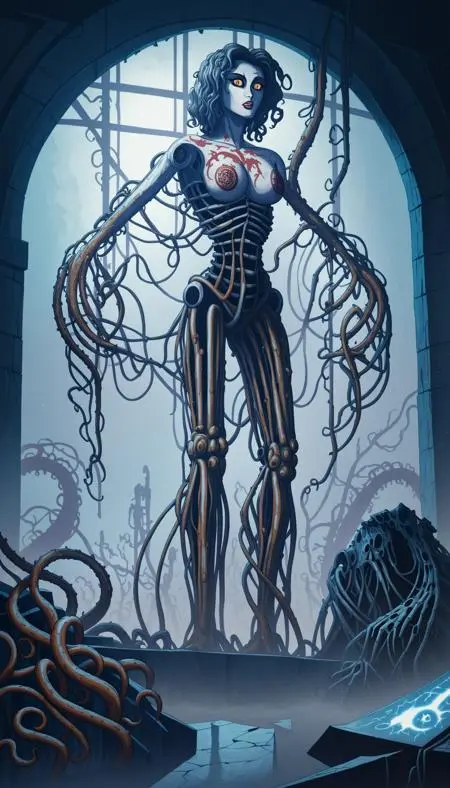 CGI style,Anime Style,Building,LoRA,SDXL