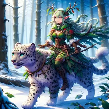 Anime Style,Girl,Animal,LoRA,SDXL