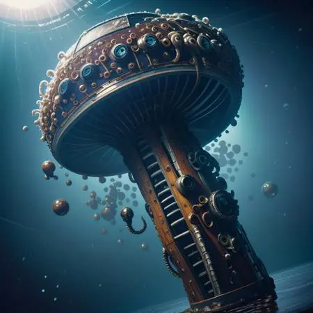 CGI style,Anime Style,Building,LoRA,SDXL