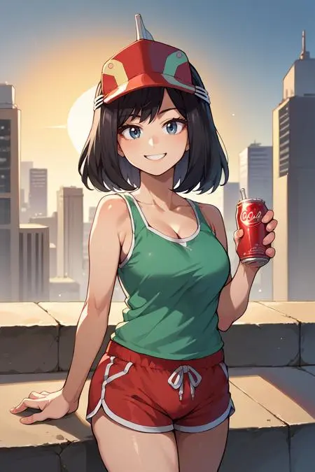 Anime Style,Girl,Physical/Facial feature,LoRA,Pony