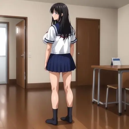 Anime Style,Girl,Object Enhance,LoRA,Pony