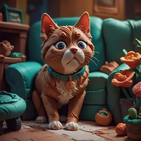 Cartoon style,Craft Style,Digital Painting Media,LoRA,SDXL