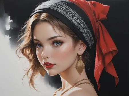 CGI style,Girl,LoRA,SDXL