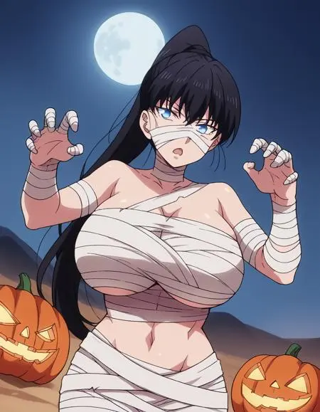 Anime Style,Girl,Physical/Facial feature,LoRA,Pony