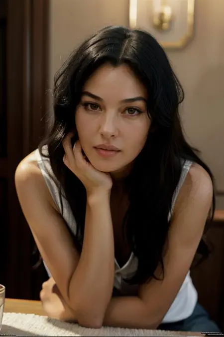 Orqadan chiroyli mushuk Xotinim uchlik qilishni xohlaydi.