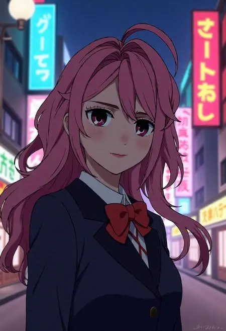 Anime Style,Girl,Physical/Facial feature,LoRA,FLUX.1