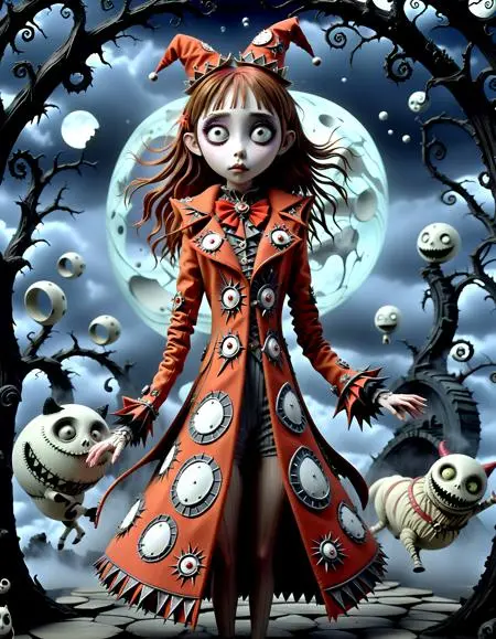 Illustration,Classic Painting,Girl,LoRA,SDXL