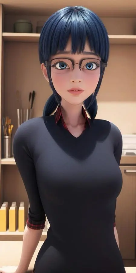 Anime,CGI style,Girl,LoRA,SD 1.5