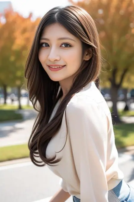 Street Photography,Girl,LoRA,SD 1.5