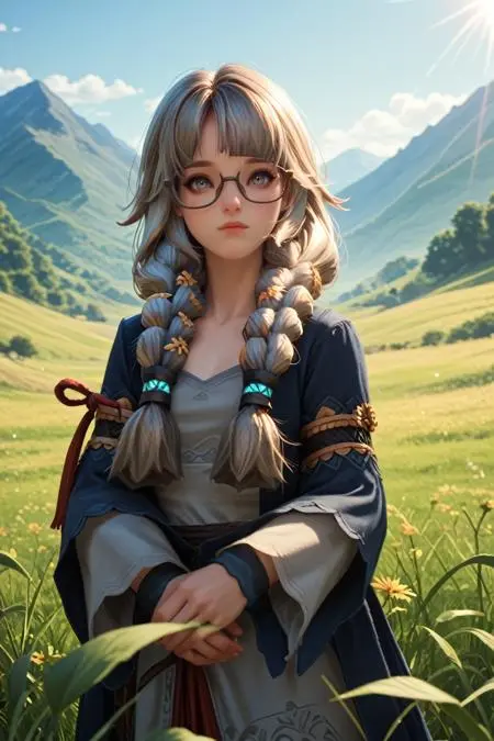 CGI style,Anime Character,Girl,LoRA,SDXL