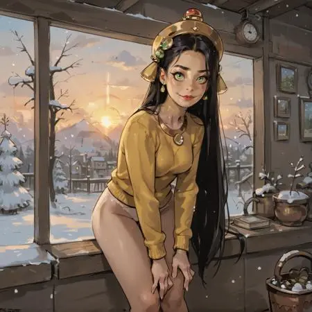 Anime Style,Girl,LoRA,Pony