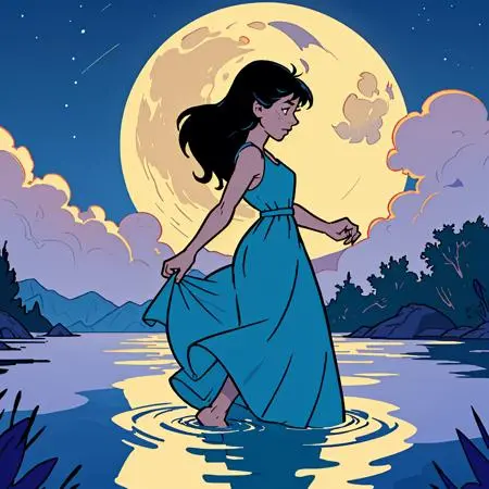 Anime,Anime Style,Girl,LoRA,SD 1.5