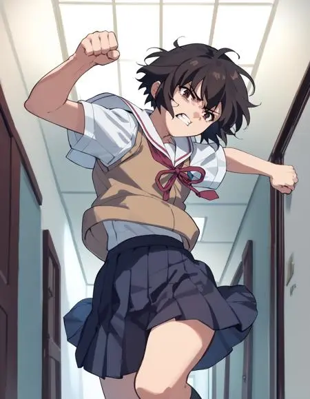 Anime Style,Girl,LoRA,Pony