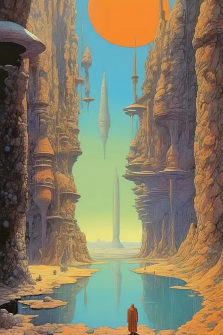 Illustration,Building,Style Boost,LoRA,SDXL